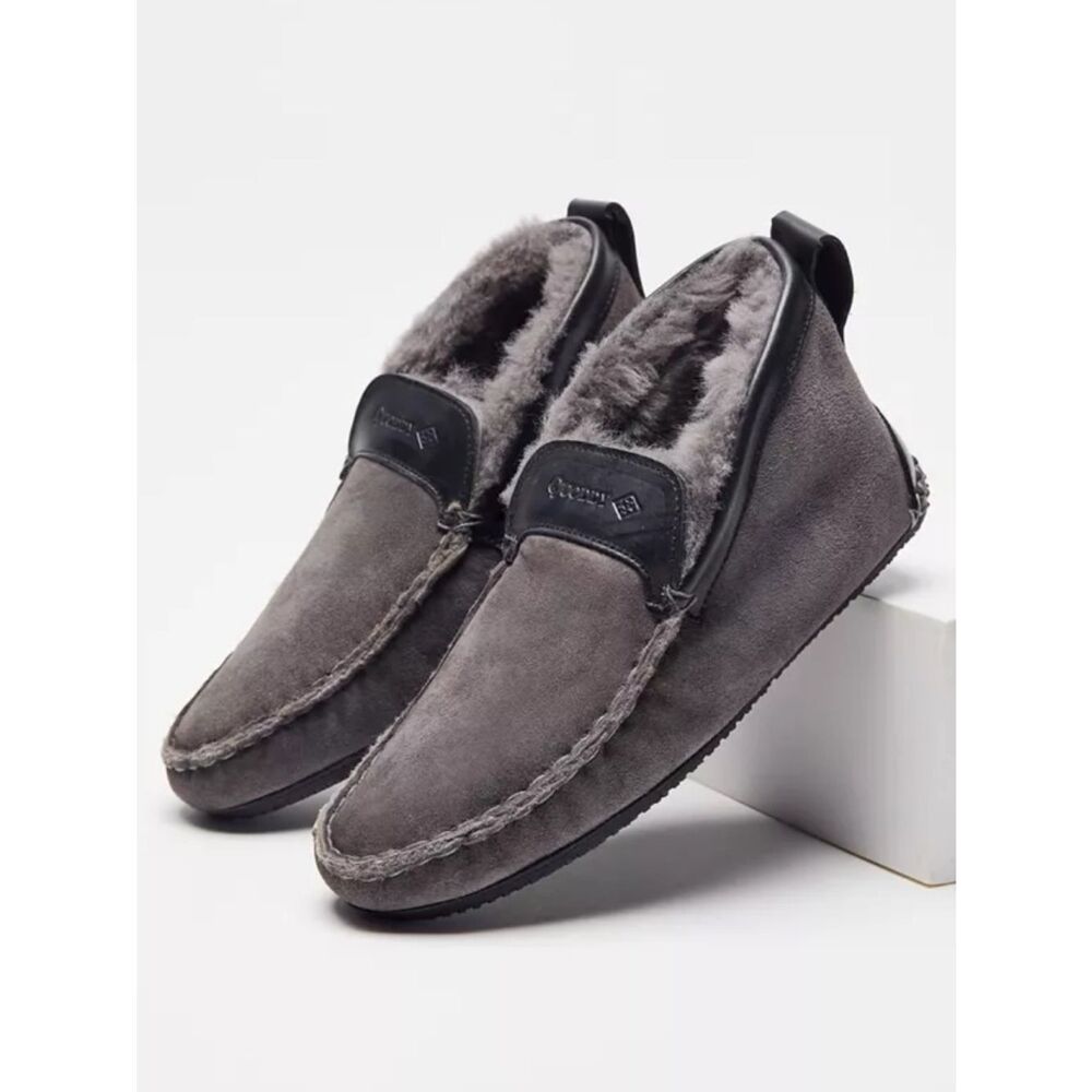 Quoddy Dorm Boot Slippers Womens 9 Gray NWOT